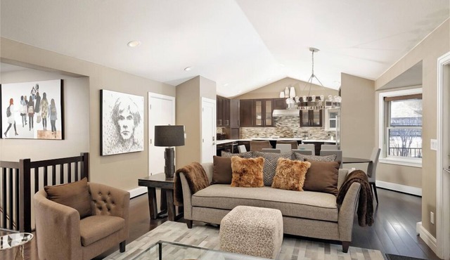 107 Park Avenue | Private Home in Aspen with Hot Tub, Pool Table, Yard, Designer Furnishings