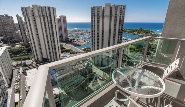 29th floor studio with two full size beds