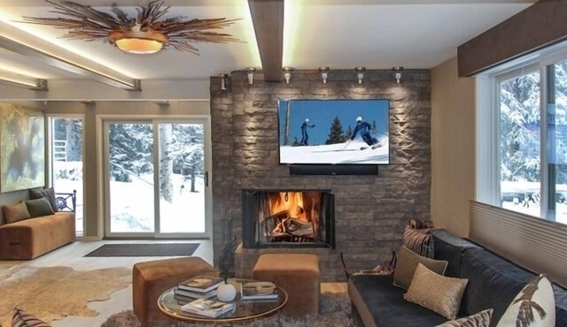 A/C & The Only 3 King Bedroom; 3 En Suite Baths On Aspen Mtn, Steps To Lil Nell