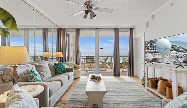 Blue Sky-Gulf front resort w/pool, gorgeous views!