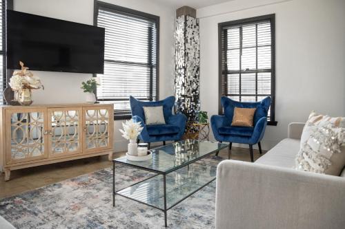 Bright lights central Downtown