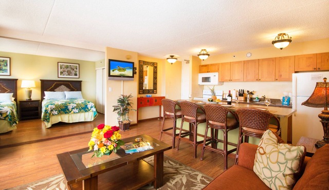 Charming Condo with Partial Ocean View & Free Parking!