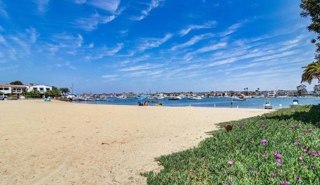 Contemporary home close to bay + beach