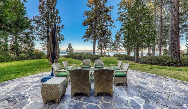 Gold Coast Lake Front Estate by Tahoe Getaways - Private Beach, w/Buoy, Pier, & Guest House
