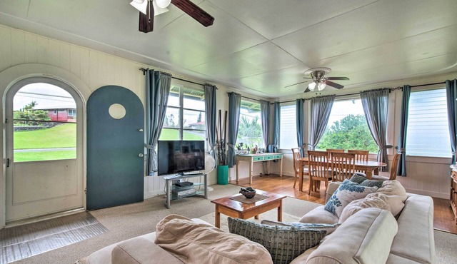 Hilo Home Base - 3 Miles to State Park & Beach!