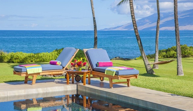 ICONIC OCEANFRONT ESTATE IN WONDERFUL WAILEA, MAUI!