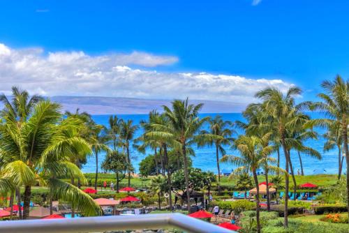KBM Resorts FREE CAR Honua Kai Ocean view 2-Bedroom Condo with Huge Wraparound Lanai HKK-413