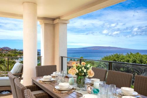 KBM Resorts FREE CAR Wailea Beach Villa Spacious 3-Bedroom Condo with Sweeping Ocean view WBV-PH 412