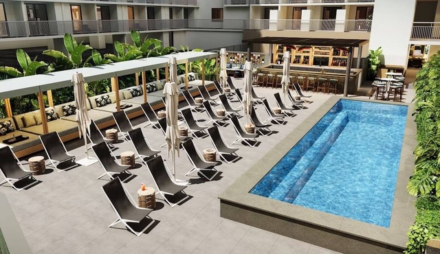 Luxe Connecting Suite with Lanais and Sleeper Sofa, 2 Units, Romer House Waikiki