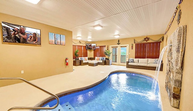 Luxurious Smoky Mountain Retreat w/Pool & Arcade