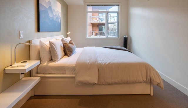 Mt. Tolmie View-Spacious, Bright NE Facing Two Bedroom Condo with Den by Victoria Prime!