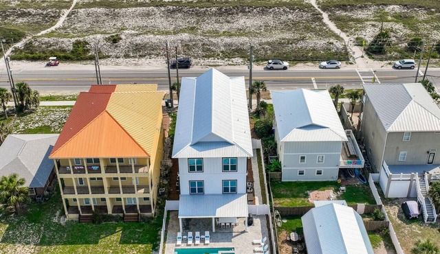 New Coastal Craftsman Masterpiece. 9 BR/11BA, Private Pool & Hot Tub, Gulf View