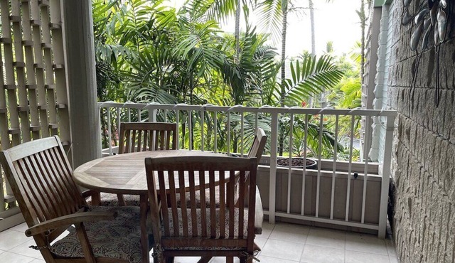 Ocean front property! Cozy, 2nd floor condo, serene garden view
