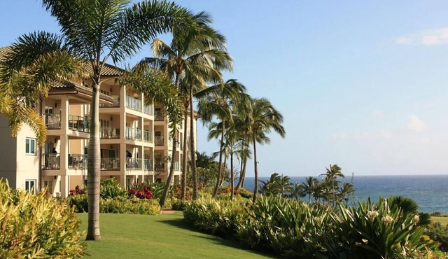 Oceanfront - 2 Bedroom - Marriott's Kauai Lagoons - Full Resort Access