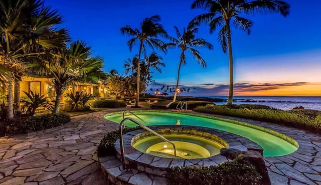 Oceanfront Villa on Kona Coast with breathtaking views