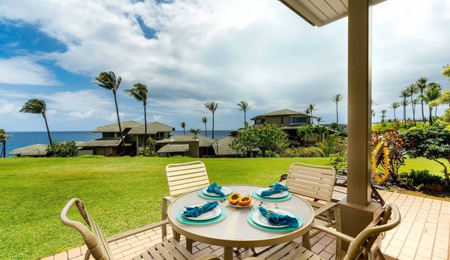 OCEANVIEW, 1 bed/1 bath condo at the exclusive gated Kapalua Bay Villa 32G4!