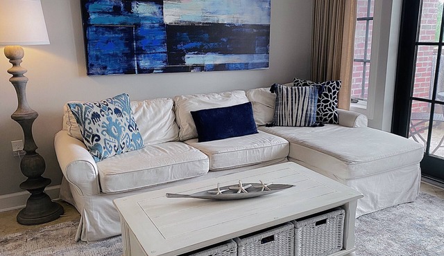 PRICE REDUCED! Luxury 30A Condo, Top Floor, Balcony, Heated Pool, Deeded Beach