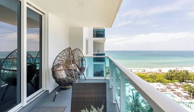 *Stunning! 1 Hotel- 5*-1BR- Oceanview-Spacious-South-Beach- 1 Hotel Owner Suite*