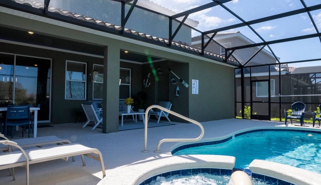 Stunning 5Bd w Pool Close to Disney Solterra 7829