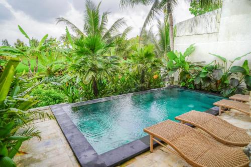 Ubud peacefull with Rice fields view 2 bedroom