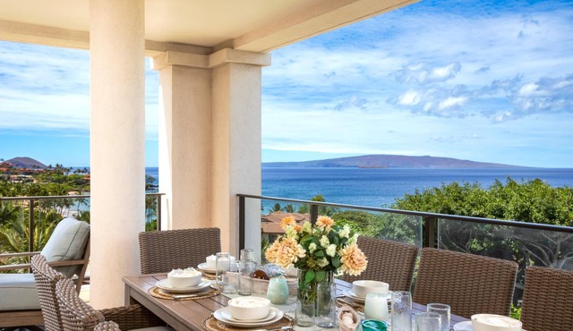 Wailea Beach Villas | Penthouse Panoramic Ocean Views | KBM Resorts | 2 Units, 6 Bedrooms | ML-3485